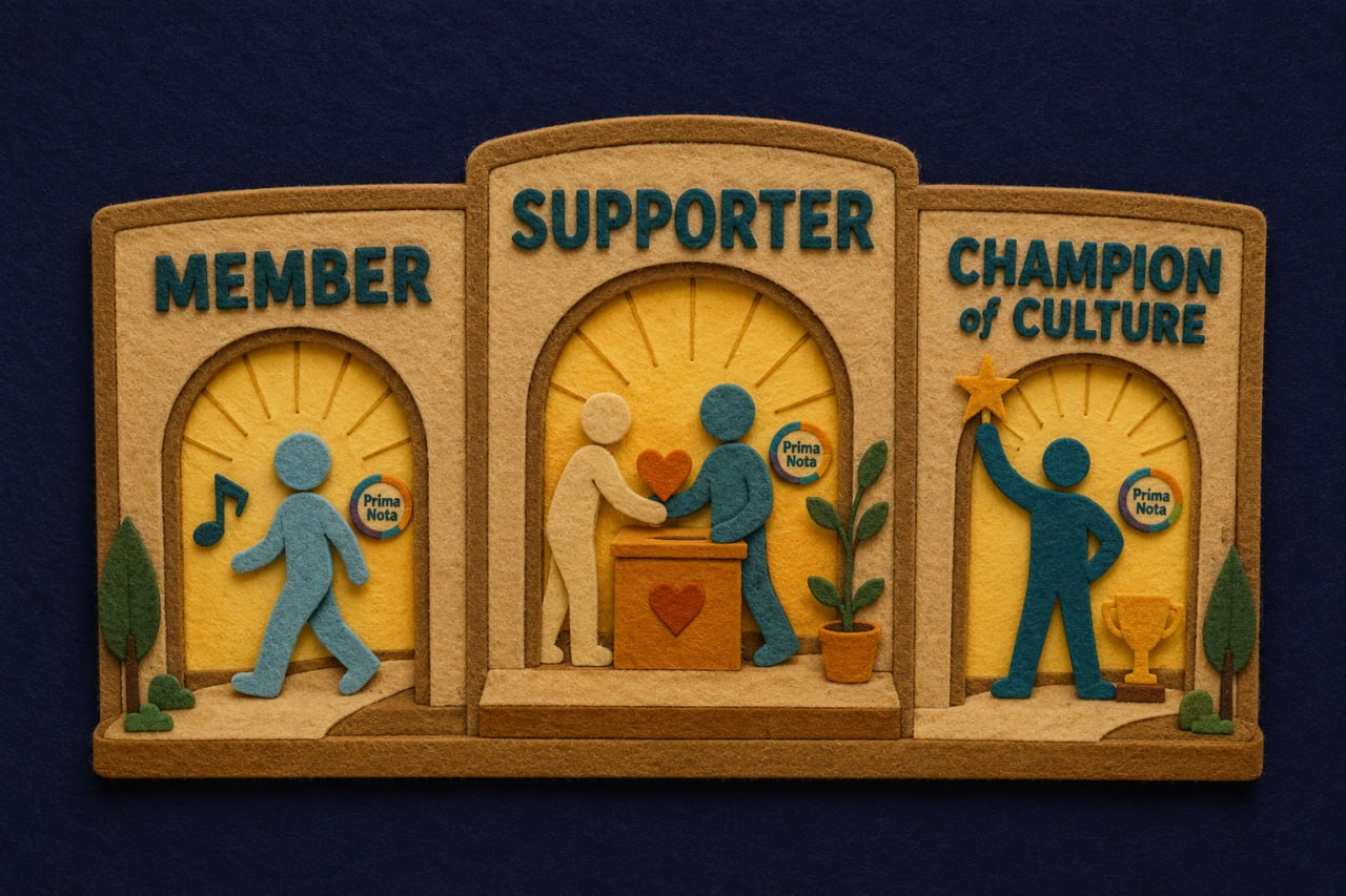 Prima Nota membership illustration